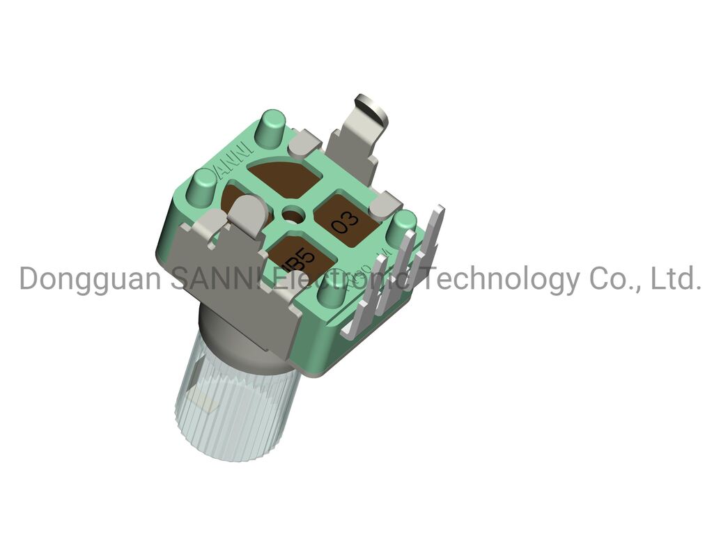 Highly Accurate 9mm Rotary Potentiometer with ±20% Resistance Tolerance and 0.05W Power Rating